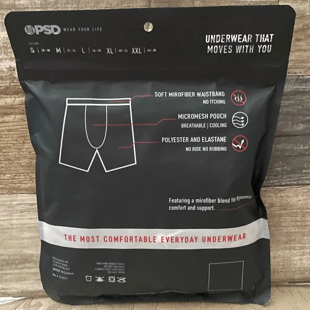 PSD Mens Joker Boxer Briefs DC Comics HA HA Graphic Underwear Small P45-S New